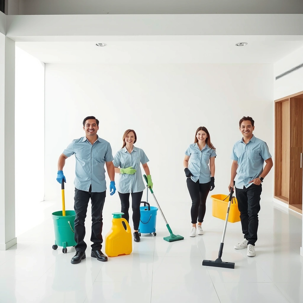 Professional cleaning service hero background