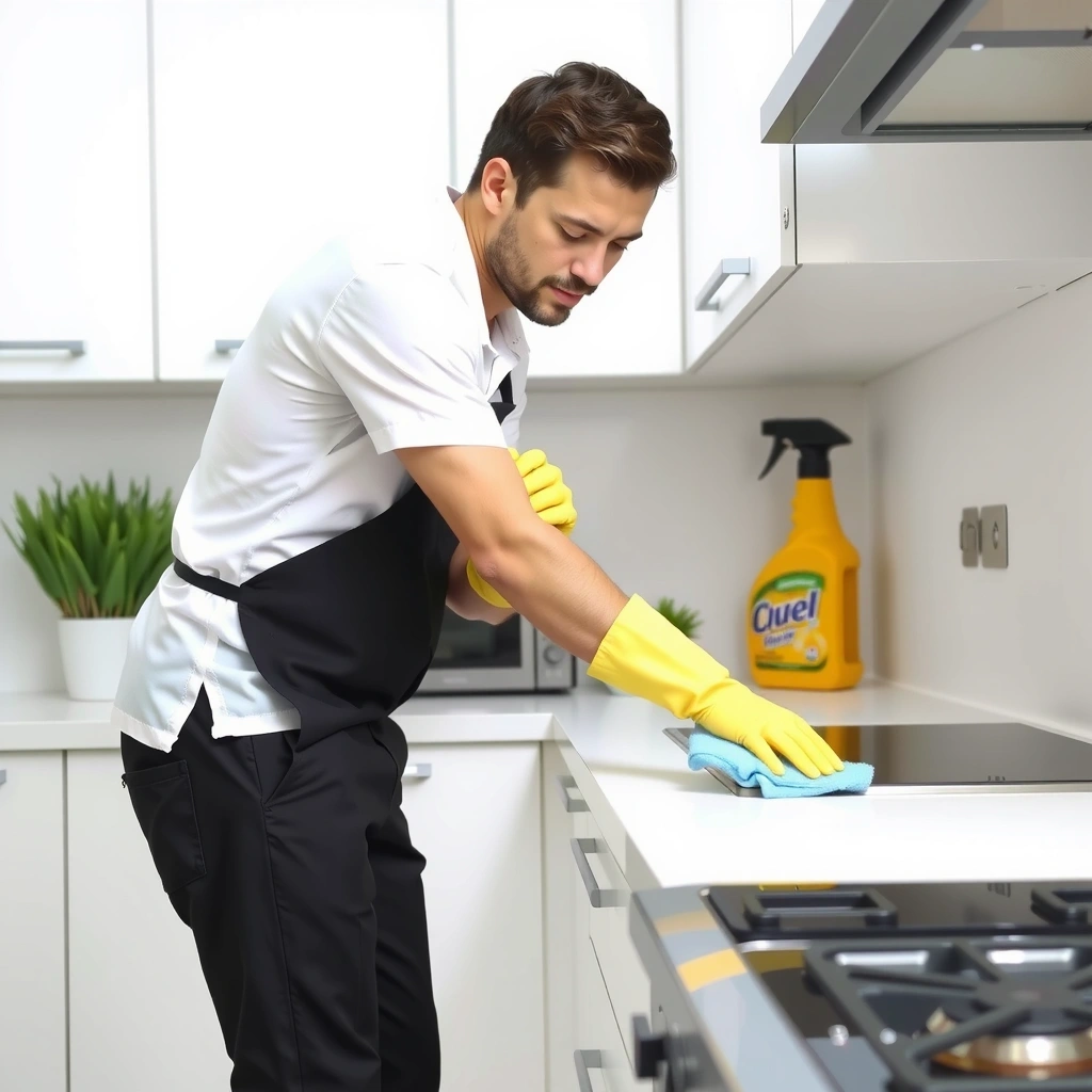 Professional kitchen cleaning service