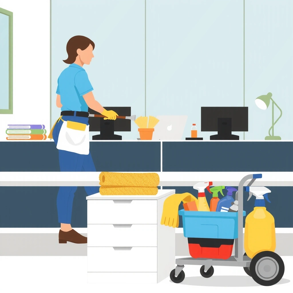 Regular maintenance cleaning